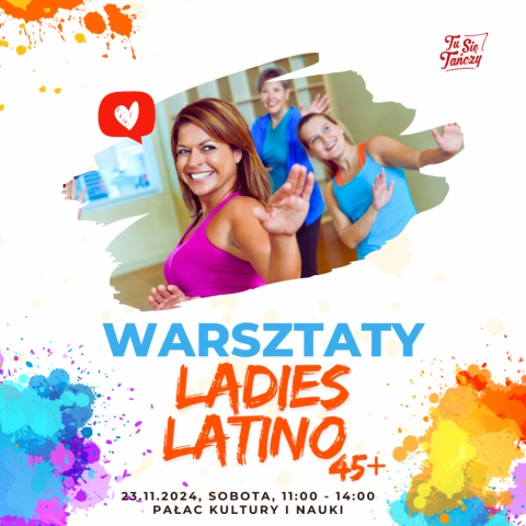 Warsztay LADIES LATINO 45+ z Beatą Wójcicką 23.11.2024