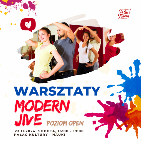 Warsztay MODERN JIVE z Beatą Wójcicką 23.11.2024