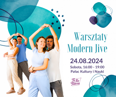 Warsztay MODERN JIVE z Beatą Wójcicką 24.08.2024